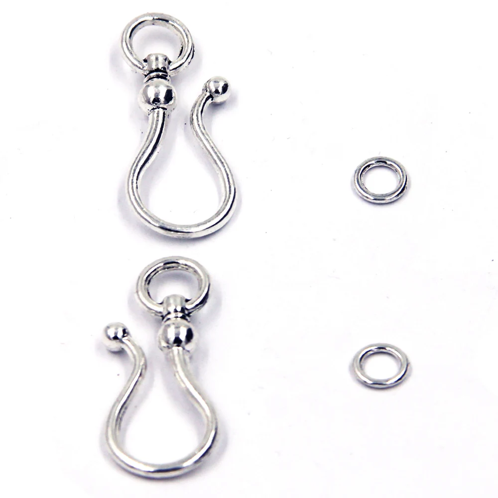 5Sets Silver Tone T…