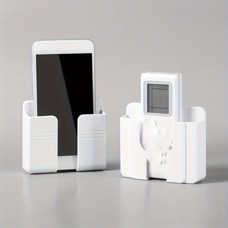 Mobile phone charging rack, wall-mounted phone holder, bathroom accessories, bathroom storage and organizer