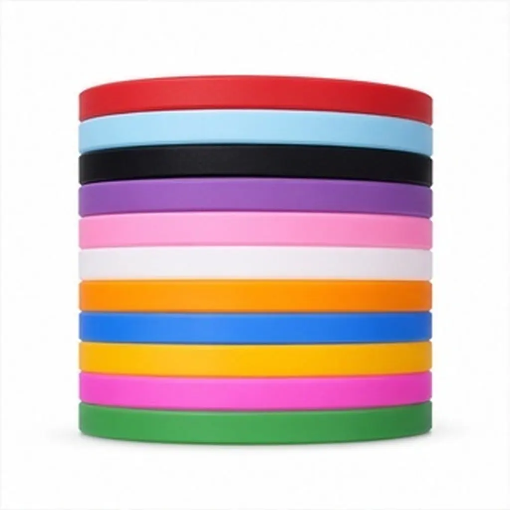 Party Mask Halloween Christmas Bracelets Silicone Bracelet Party Bracelets Rubber Bright Colors Kids Party Favors 12Pcs