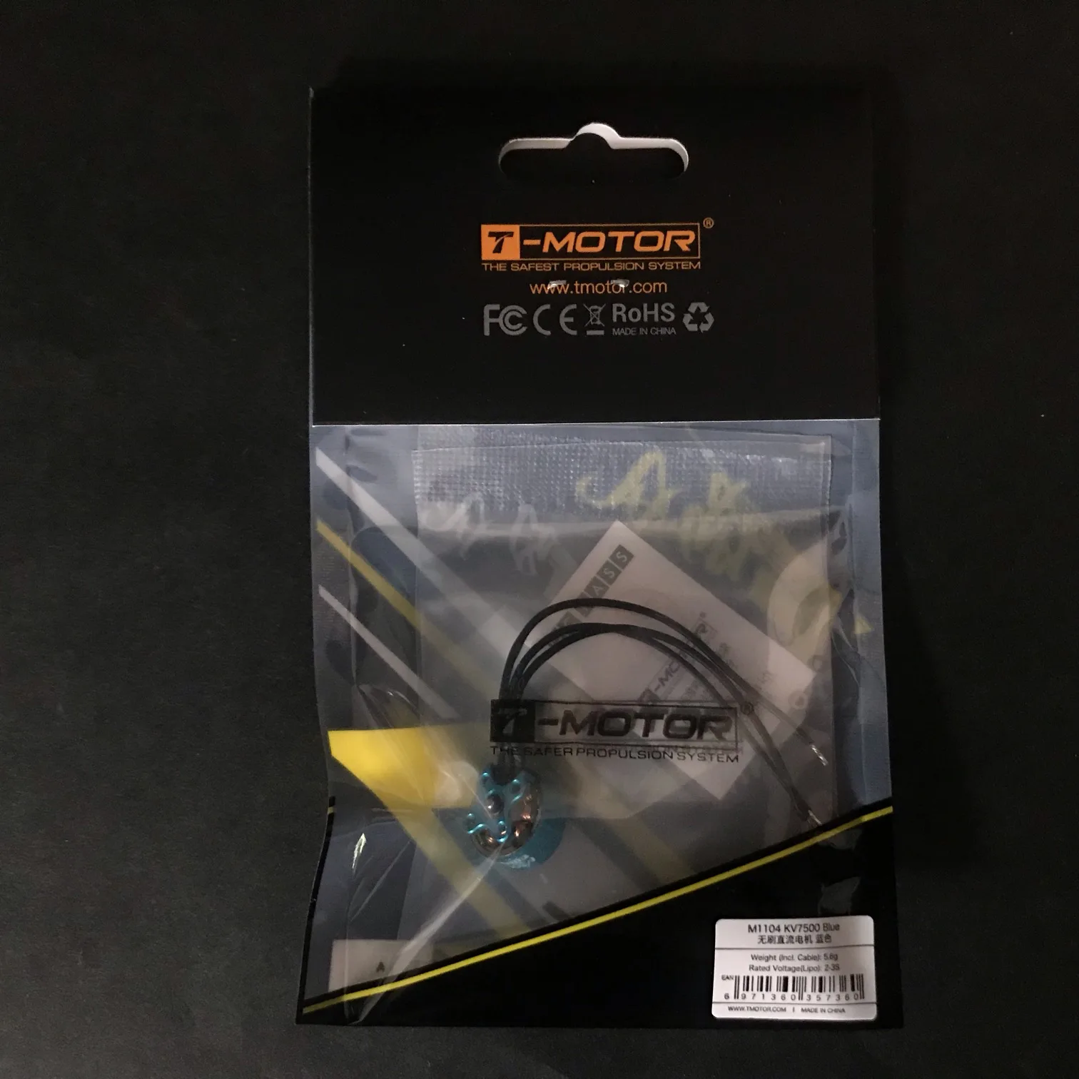 

T-тип M1104 Kv7500 M1106 Kv6000 Бесщеточный микродвигатель с маленькой лампой Вал 1,5 мм для FPV 90 мм 110 мм Мини-дрон