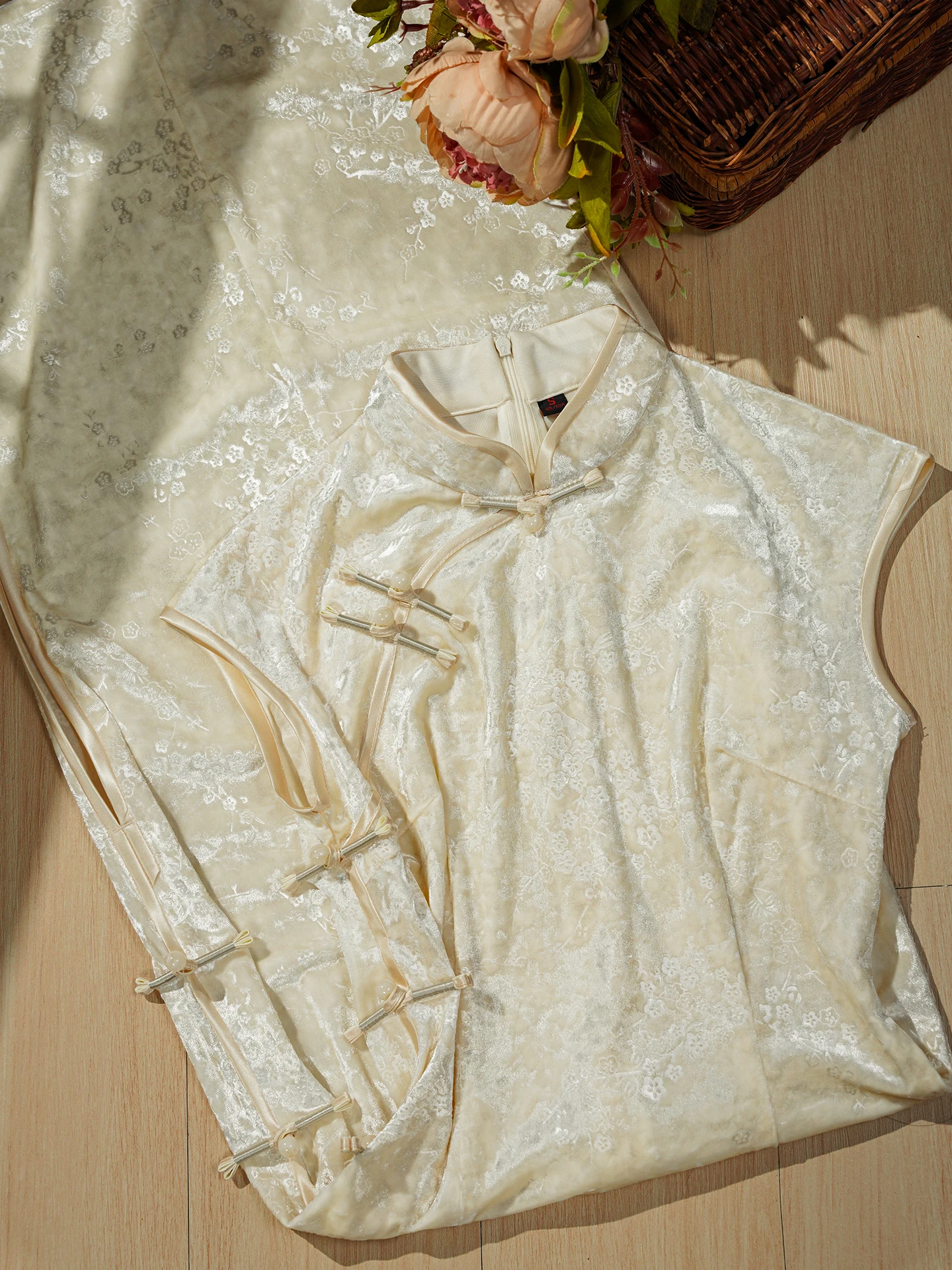 

Платье для молодой невесты, легкое, для церемонии, белое, в современном китайском стиле, короткое, маленького размера, ретро, длинное, с разрезом