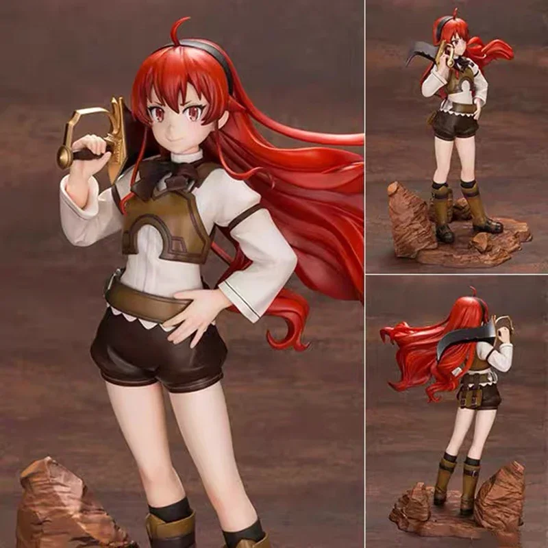 Anime Eris Boreas Figurine Toys Mushoku Tensei Action Figures Eris Greyrat Figure Model PVC Collectible Statue Decoration Dolls