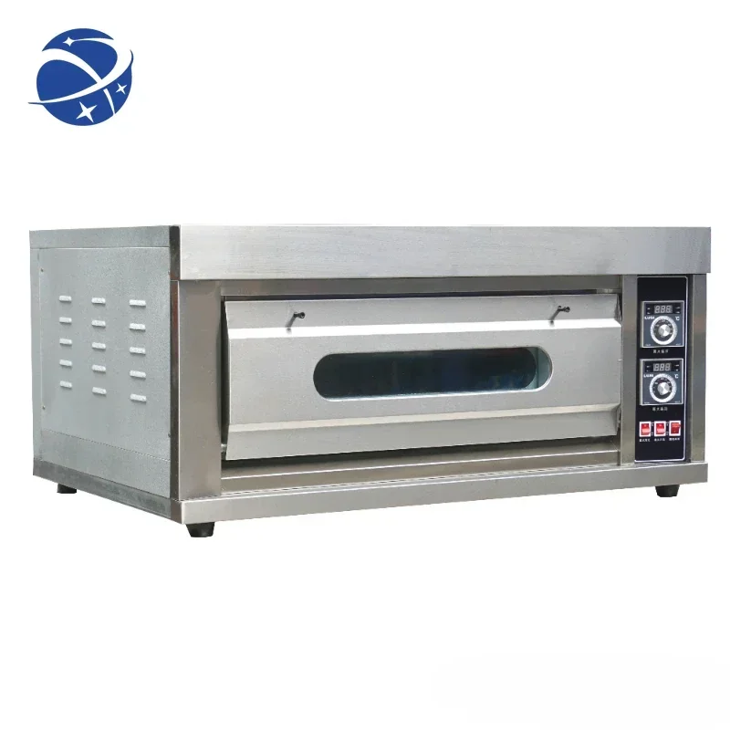 YYHC Top sale Commercial Use Electric 1-Deck 2-Tray Bread Baking Oven with Factory Price