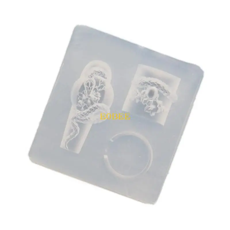 E0BE Artiste Moule ongles en silicone Sturdy Splake pour fabriquer des matériaux flexibles avec différentes tailles