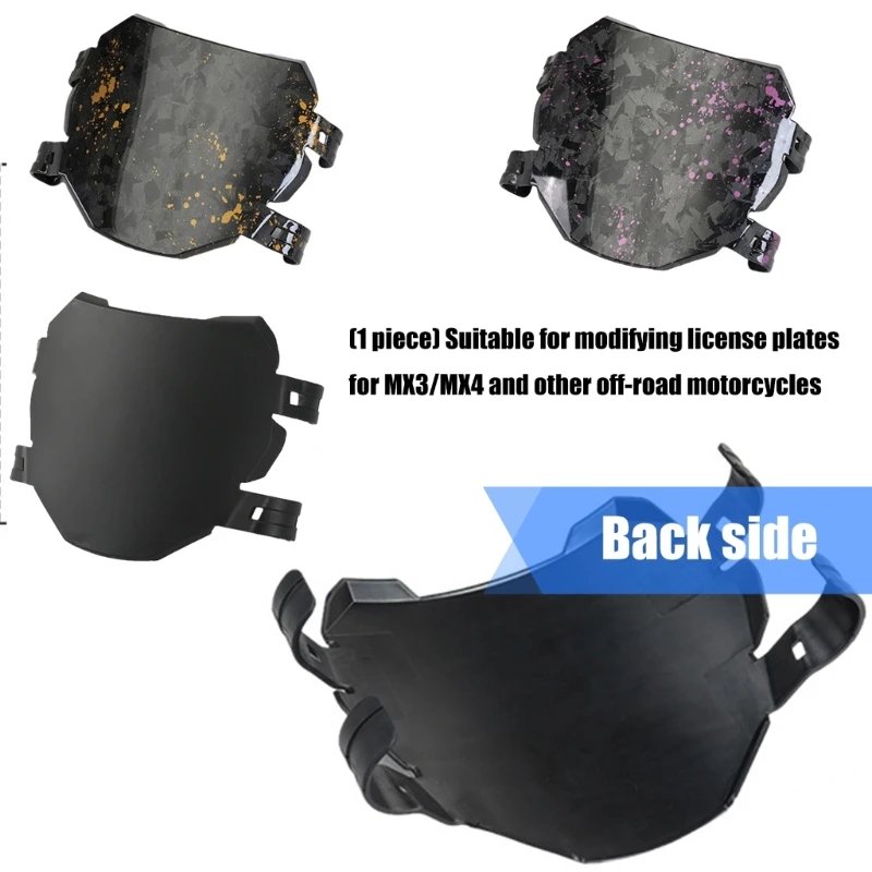 A2UC Universal Bike License Plate Holder Weatherproof Bracket for TALARIA MX3 MX4