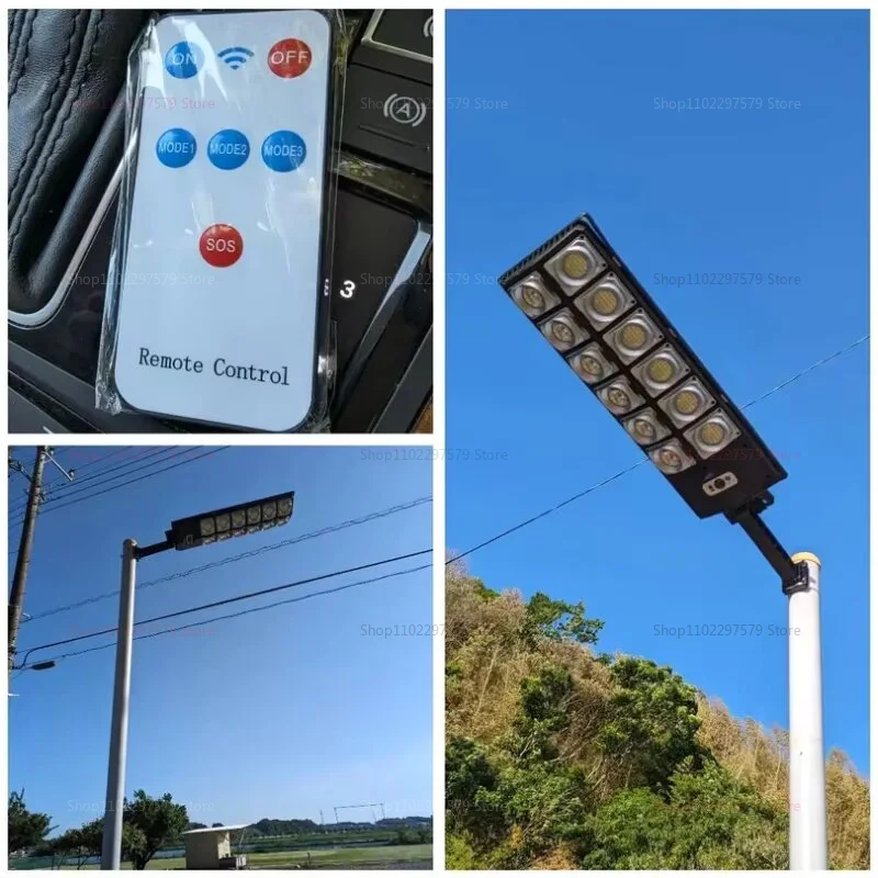 الطاقة الشمسية LED محس حركة ضوء 3 طرق مقاوم للماء في الهواء الطلق حديقة الشارع الطاقة الشمسية مصباح التحكم عن بعد لساحة الفناء
