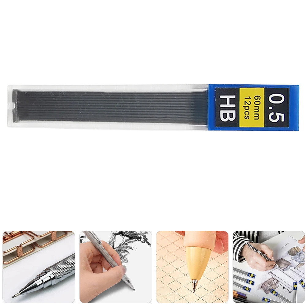 

Automatic Pencil Refills Hb Lead Black Mechanical Sketching Drafting Art Stationery Supplies For School Office Everlasting