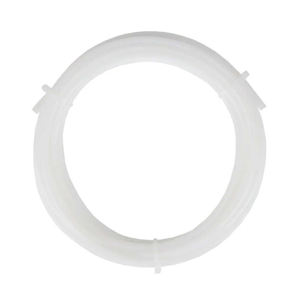 1pc PTFE Tube 4mm OD 2mm ID, 2000mm Length White Flexible Teflon Tubing for 3D Printer Extruder