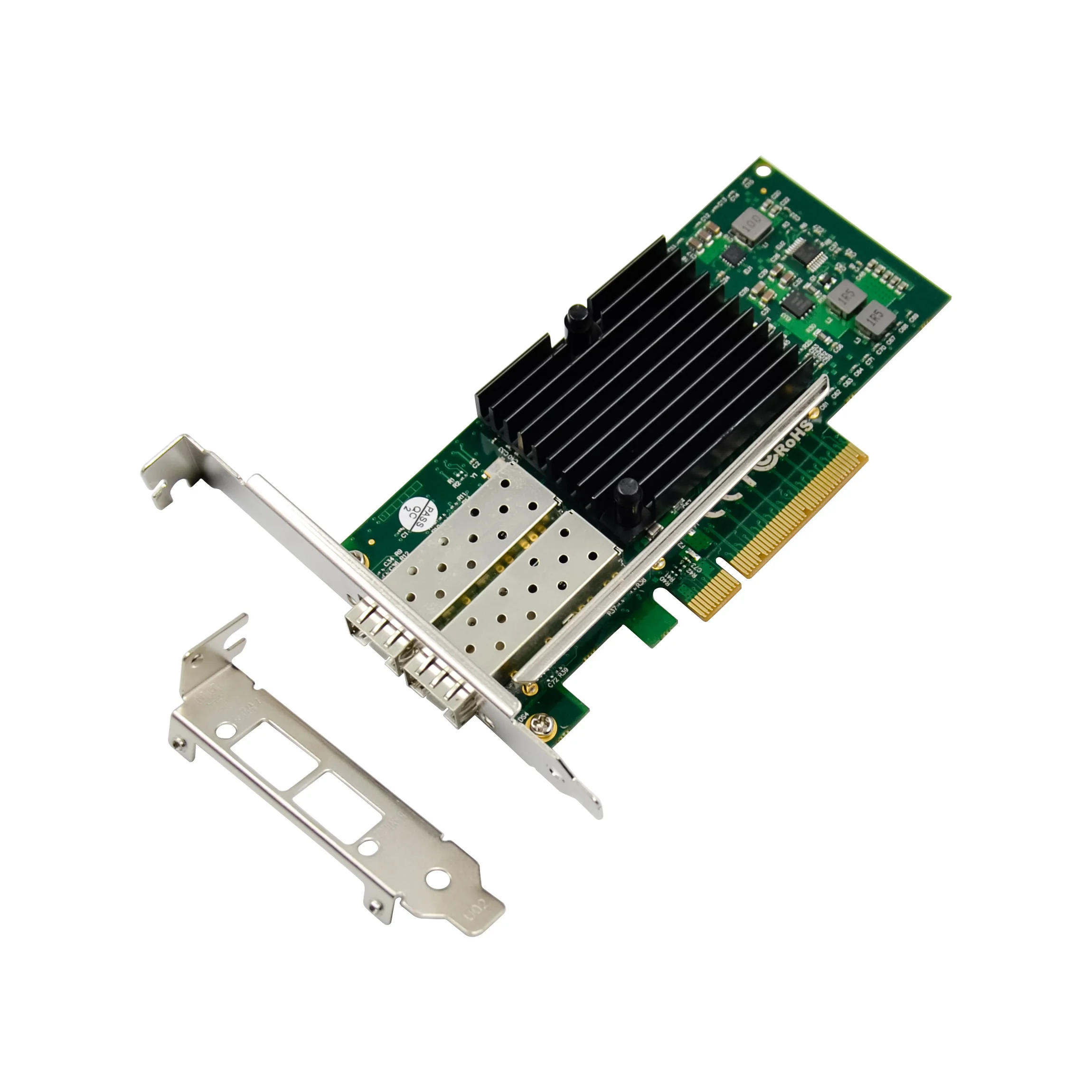 ST723 PCIe X8 X520 NIC Dual Sfp Adapter in Tel82599ES Dual 10GbE Fiber Network Card
