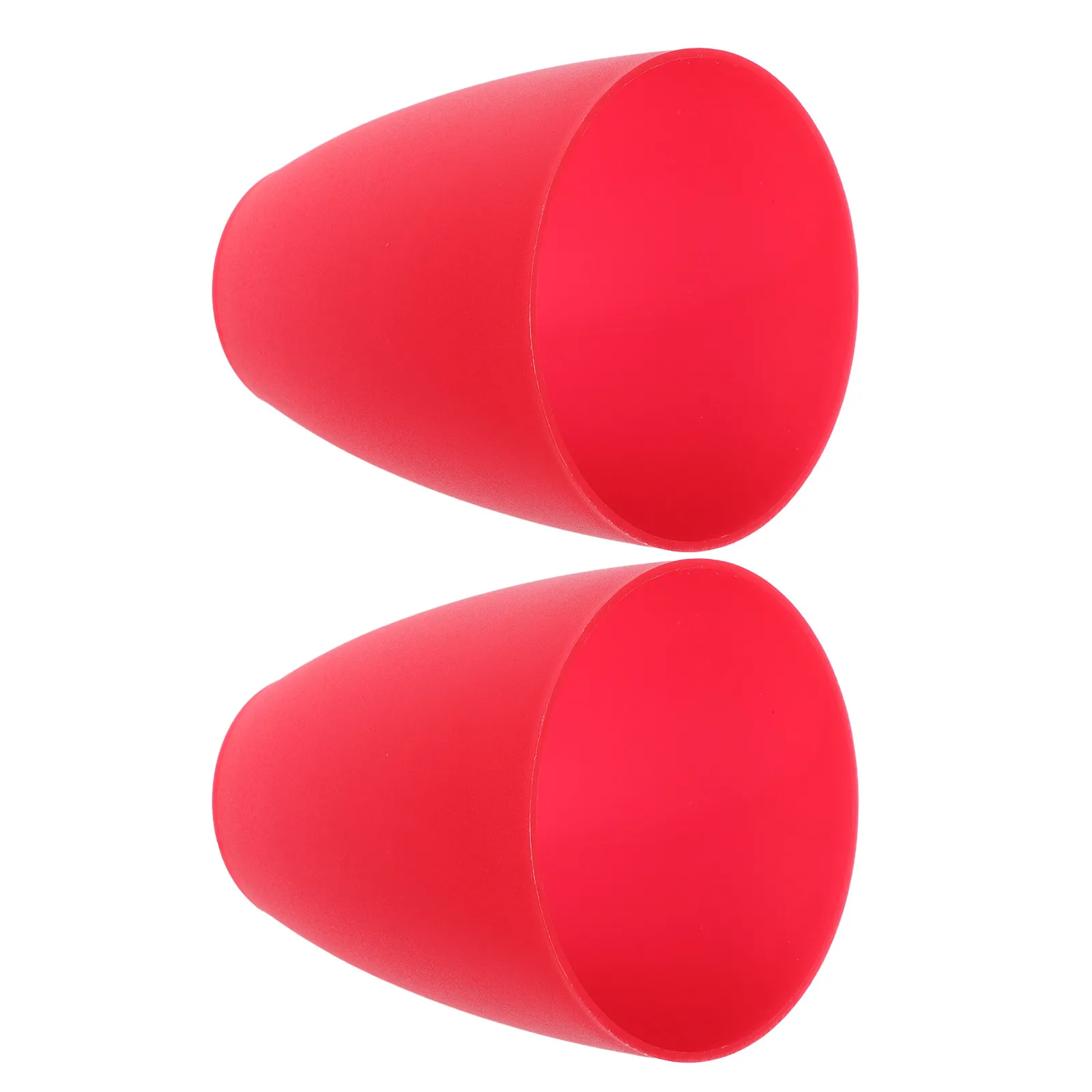 2Pcs Small Hollow Plastic Lampshade Flat Mouth Design 30Mm Hole E14 Base for Table Lamp Floor Lamp Living Room Bedroom Light