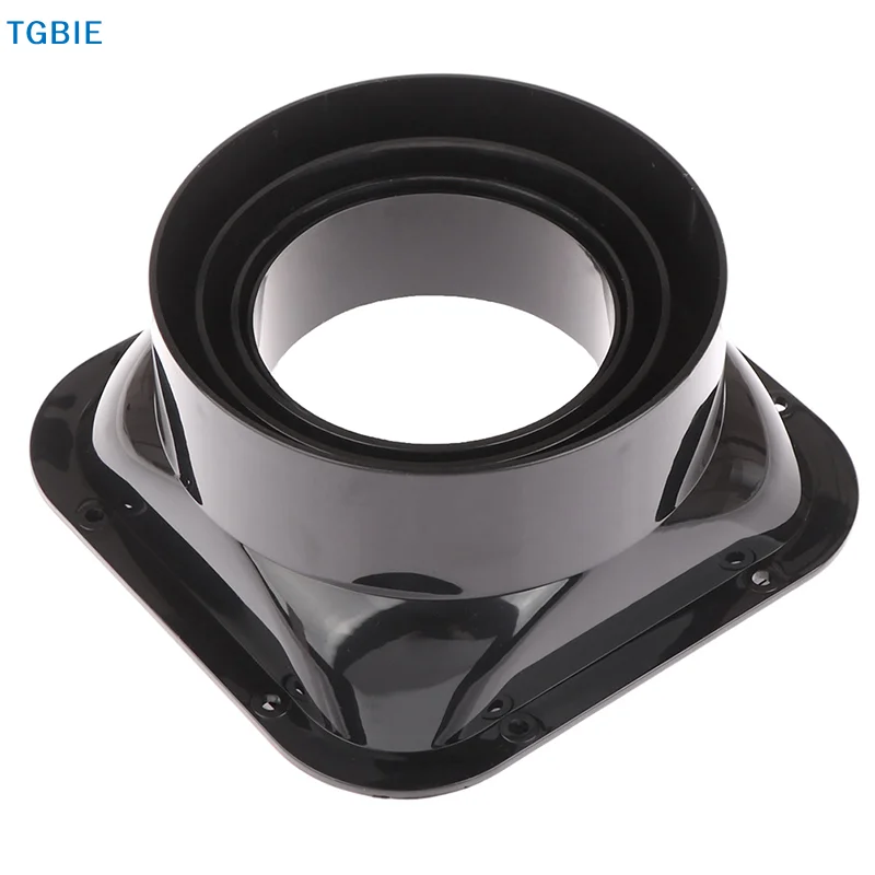 100-150mm Long Flange Duct Fan Hose Connector Air Ventilation Adapter for Kitchen Hood Ventilator Pipe Connecting Exhaust Outlet