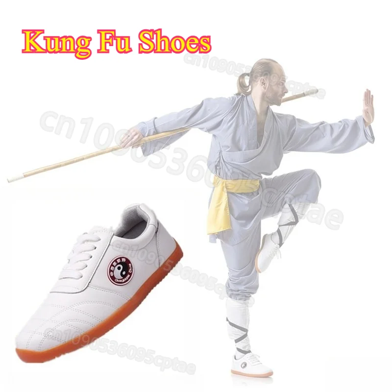 Unisex Traditional Kung Fu Shoes, Professional Martial Arts Shoes for Men Women, Wearable Taichi Taekwondo Wushu Shoes