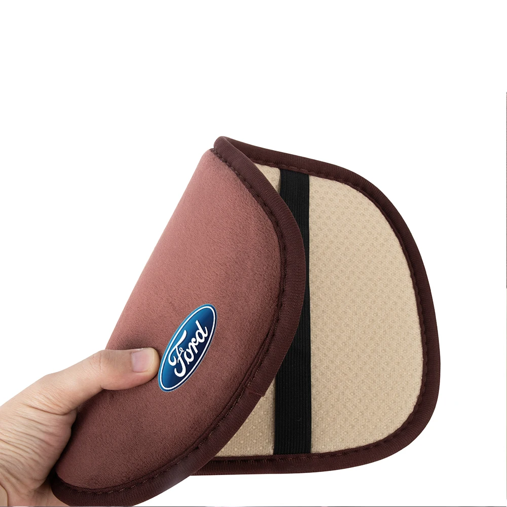 Car Center Console Armrest Box Mat Decoration Non-slip Fur Center Cover For Ford Focus Mondeo Mustang Fiesta Kuga Escape Transit