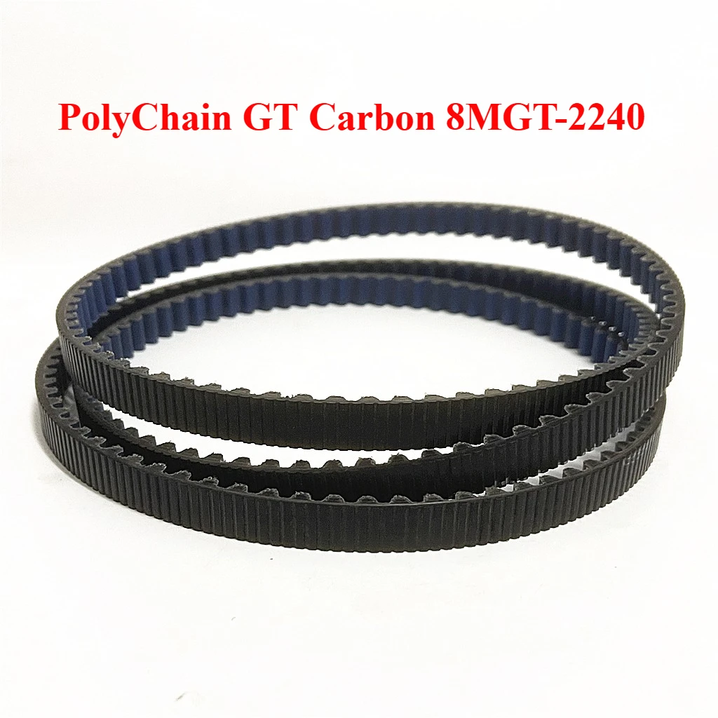 PolyChain GT Carbon 8MGT-2240 280 Teeth Timing Belt Carbon Fiber+PU  for:Motorcycles, Electric Scooters, Industrial Fans Belt