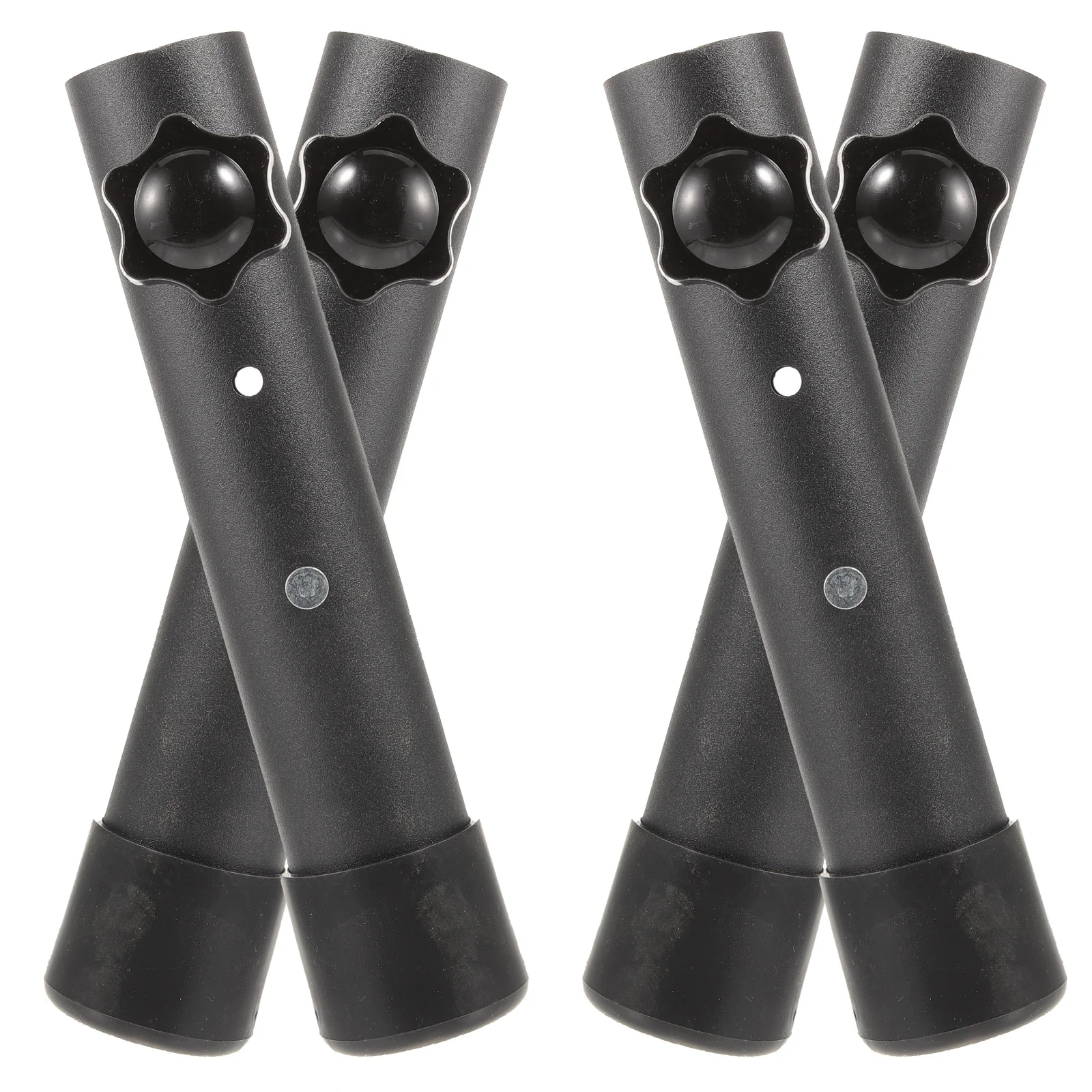 

4pcs Adjustable Steel Table Leg Extenders Heavy Duty Folding Riser Replacement For Indoor Outdoor Use Universal Height