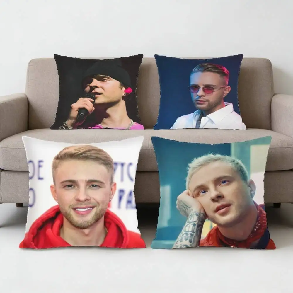 

Rapper E-Egor Singer K-Kreed Pillow Case Sofa Living Room Bedroom Headboard Backrest Cushion Square Cushion Nap Time