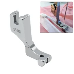 S518L/T168 Random Industrial Sewing Machine Lockstitch Flat Steel Single-Sided Invisible Zipper Presser Foot Sewing Accessories