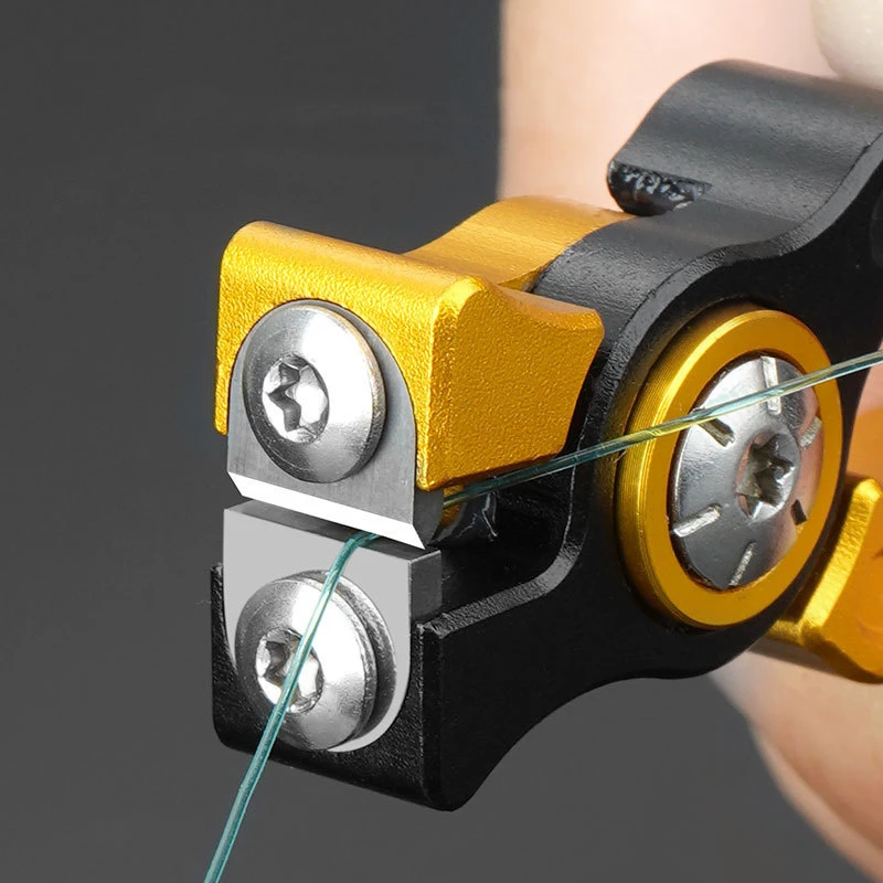 Dobeli Mini Aluminium Legierung Wolfram Angeln Zangen PE Linie Schere Tragbare Sharp Schneiden Werkzeug Angelgerät Pesca Zubehör – Detail 6