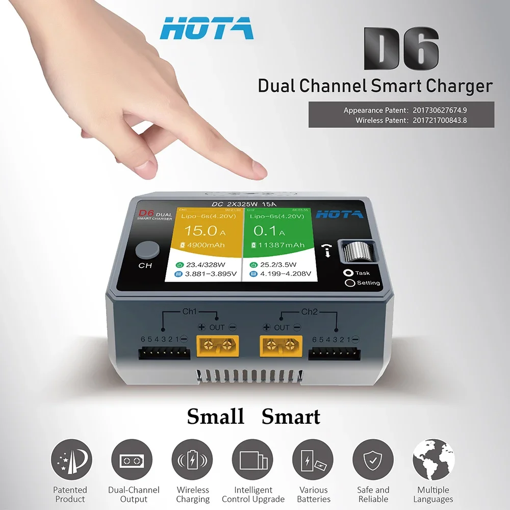 Hota D6 Dual Channe…