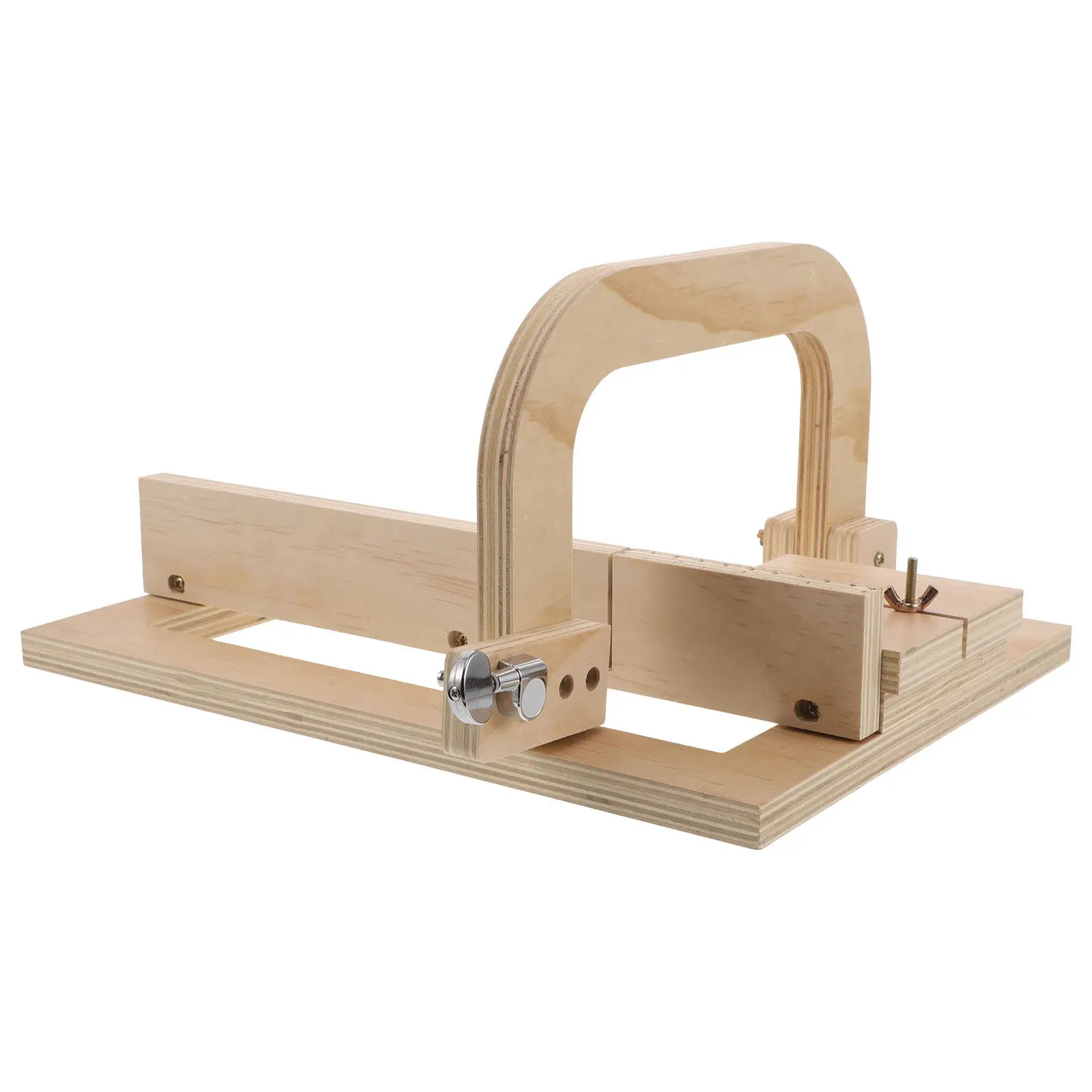 

Регулируемый проволочный резак для мыла ручной работы, инструмент для нарезки мыльных брусков, деревянный настольный слайсер с металлической проволокой для точной нарезки по толщине