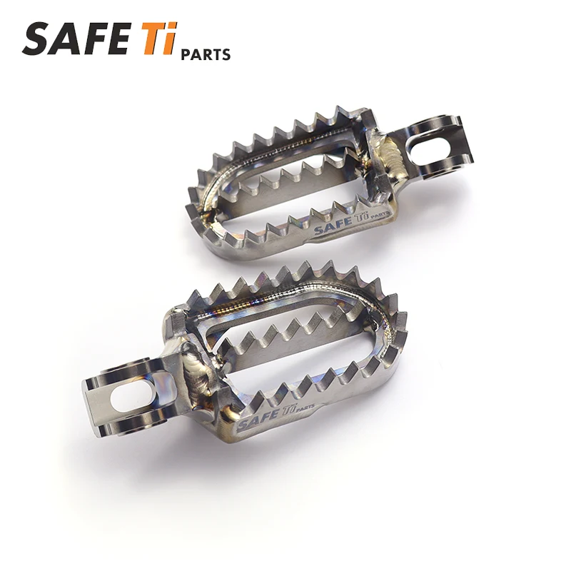 AliExpress NONE Motocross Dirt Bike Front Footrest Titanium Alloy Footpegs For CF 450MT 700MT 800MT 24-26 Footrest