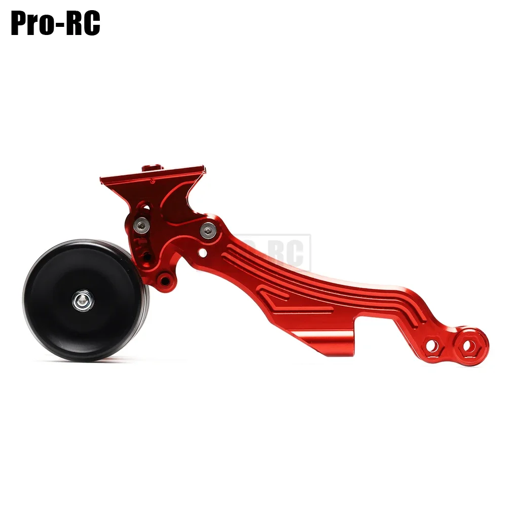 1 Buah Batang Roda Belakang Aloi Aluminium dengan Set Dudukan Sayap untuk Mobil RC 1/8 ARRMA KRATON TALION TYPHON OUTCAST 6S BLX STUNT TRUCK