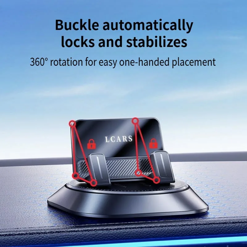 سيارة جبل حامل 360 درجة قطب لوحة القيادة لزجة حصيرة الهاتف دعم قوس للجوال الملاحة لتحديد المواقع جهاز اكسسوارات السيارات