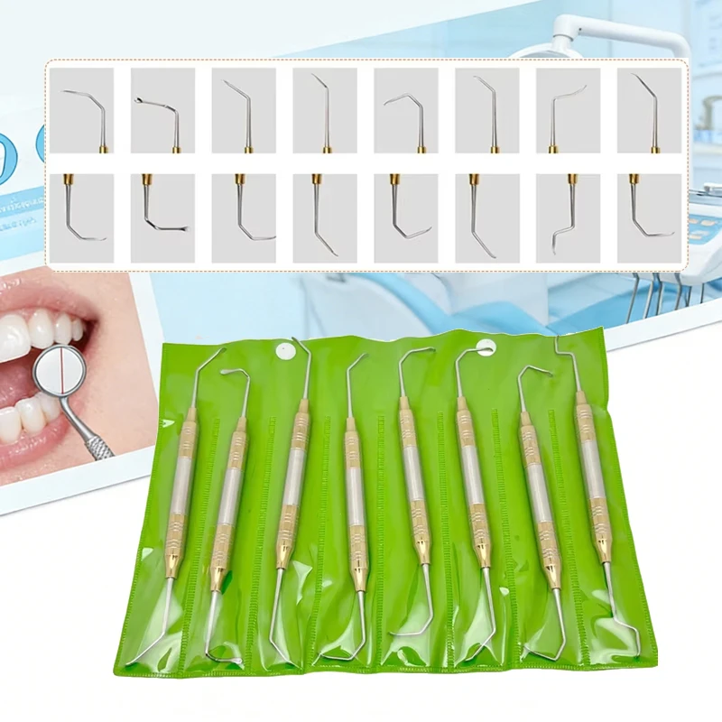 

8pcs Professional Sinus Lift Kit Dental Maxillary Elevator Periosteal Separator Oral Surgery Implant Instruments Set