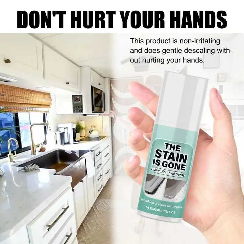 Car Stain Cleaner 100ml Car Seat Stain Remover Effective Car Interior Cleaner Car Interior Refinisher Cleaner Multifunctional