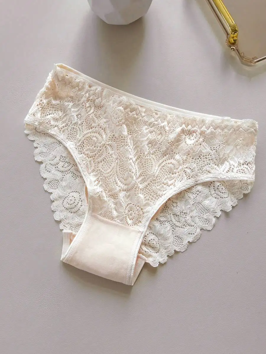 

Floral Lace Womens Panties Briefs Underwear