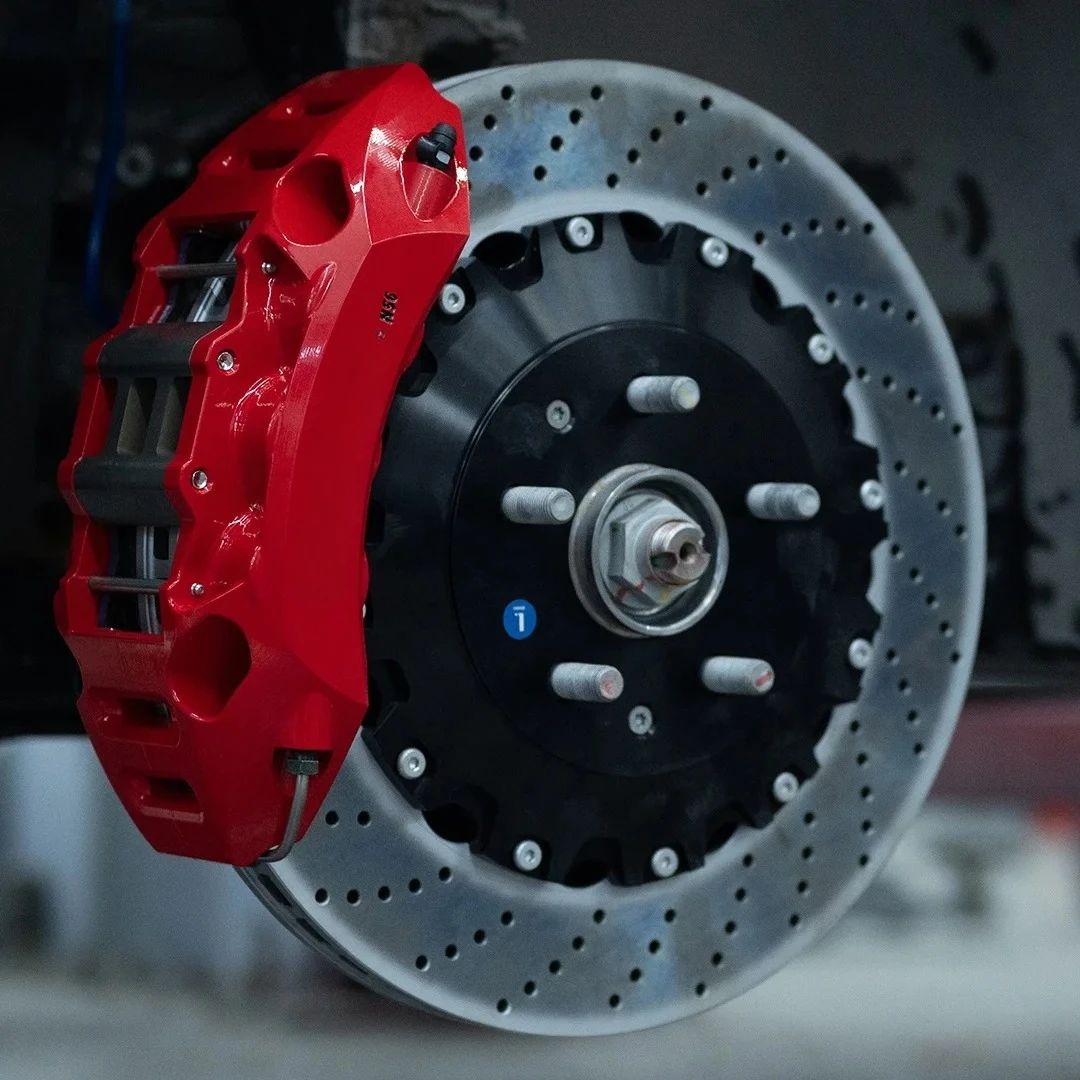 

Hot performance ceramic brake pads 6 pot caliper 6 piston brake kit ns6 for Dodge Charger ram 1500 big brake kit