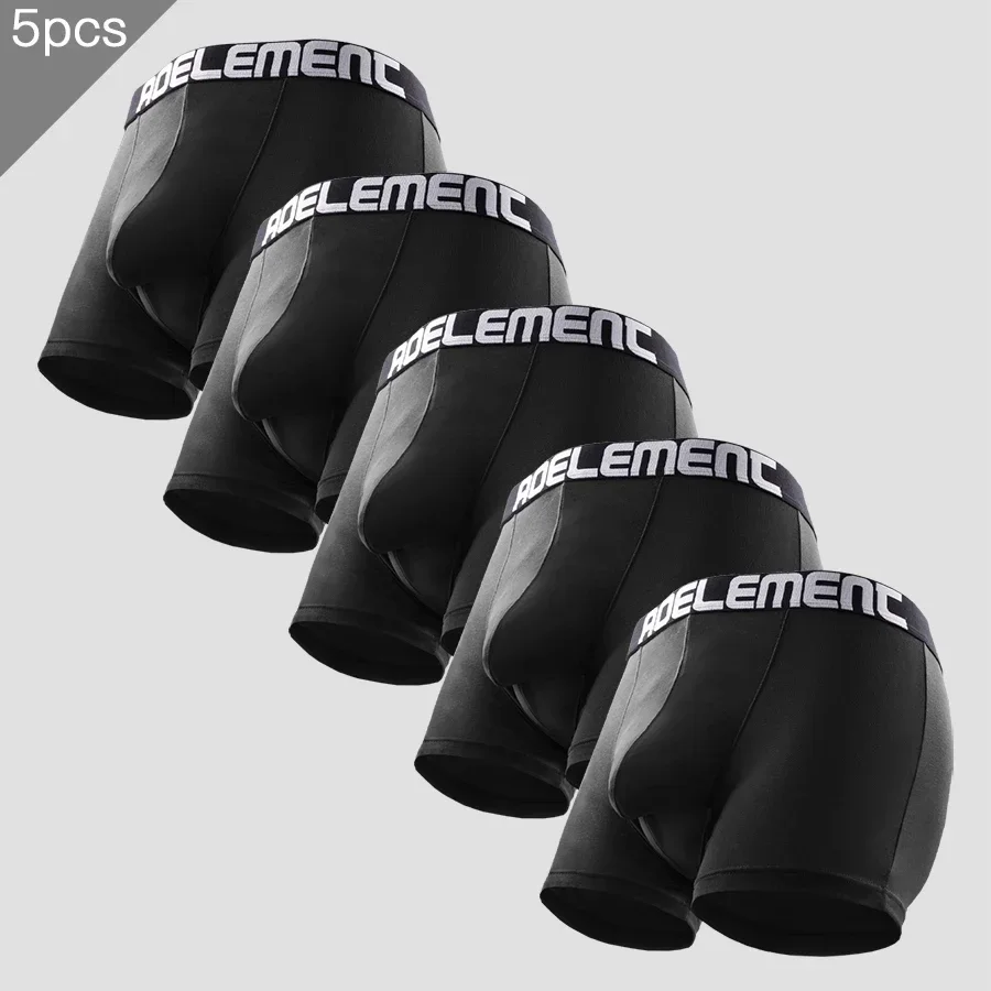 

5PCS Men's underwear bullets separate spermatic cord shorts pocket vein scrotum tocretestes sport boxer shorts