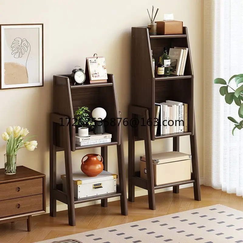 

Household small bookshelf shelf floor-to-ceiling bookcase simple living room wall locker multi-layer display cabinet