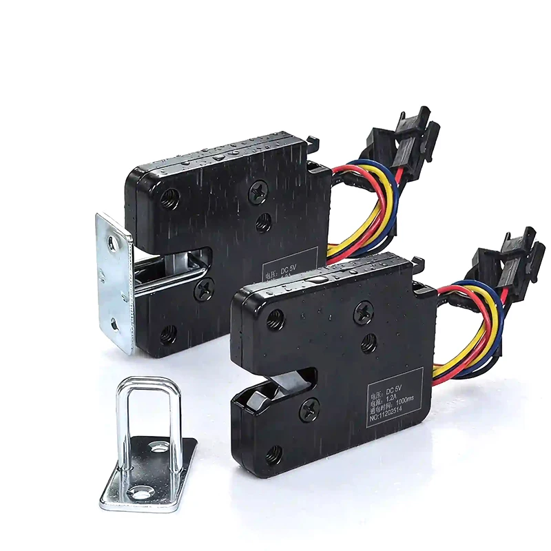 IP65 Waterproof Electric Lock DC 3V/DC 5V/DC 12V Mini Small Size Solenoid Electromagnetic Electric Control Cabinet Drawer Lock
