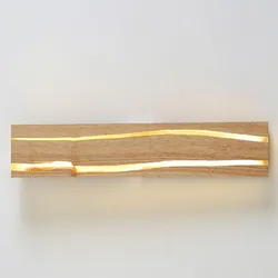 LED Wall Lamp Nordic Solid Wood Rotatable Wall Light to Bedroom Bedside Hotel Room Decor Sconces Lighting Simple Home Decors бра