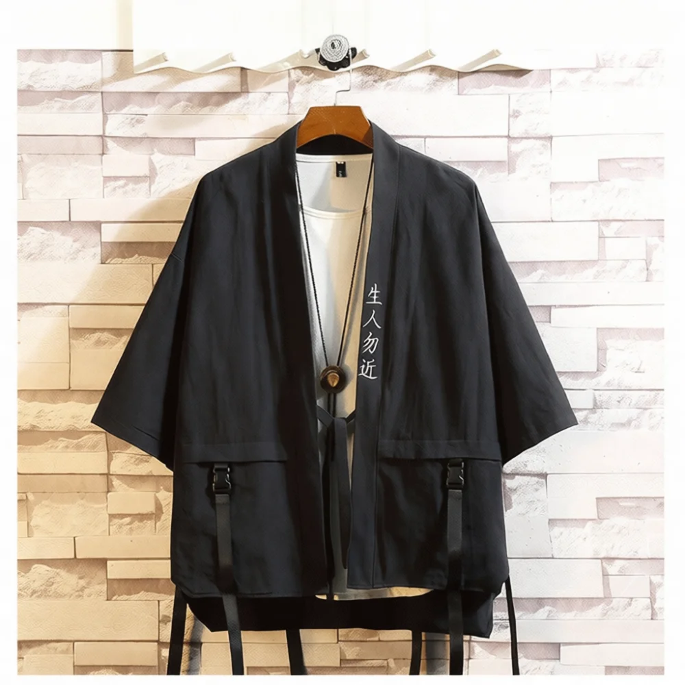 Japanischer Kimono-Stil Hemd f – Street Fashion Kimono Bewertung und Preis