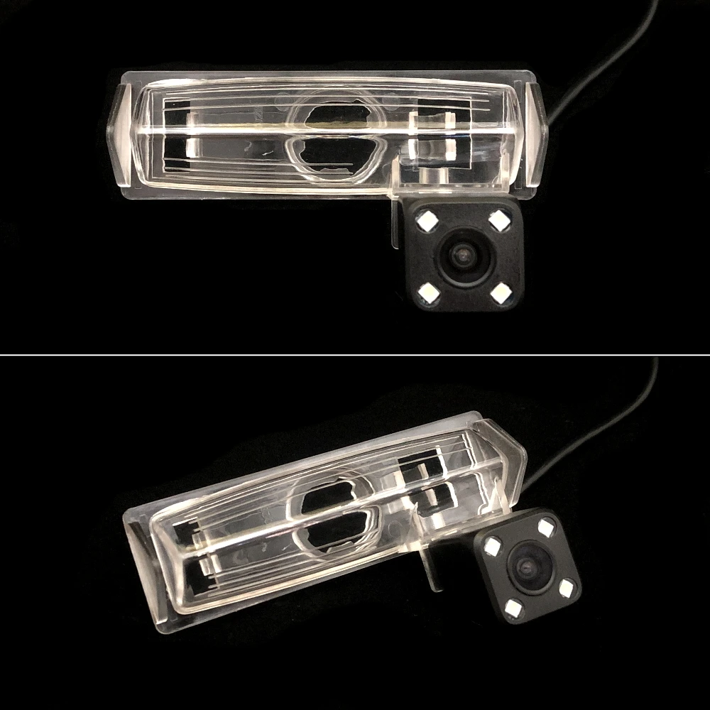 AHD 720P عين السمكة لتويوتا يارس بريوس Ractis أوريون كامري فيوس بيلتا 2005 ~ 2016 سيارة عكس النسخ الاحتياطي كاميرا الرؤية الخلفية