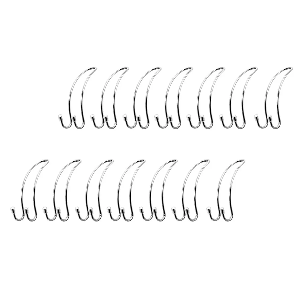 

14Pcs Car Headrest Hooks Stainless Steel Vehicle Multi-Functional Auto Hooks Space Saving Back Seat Hangers for Grocery Handbag