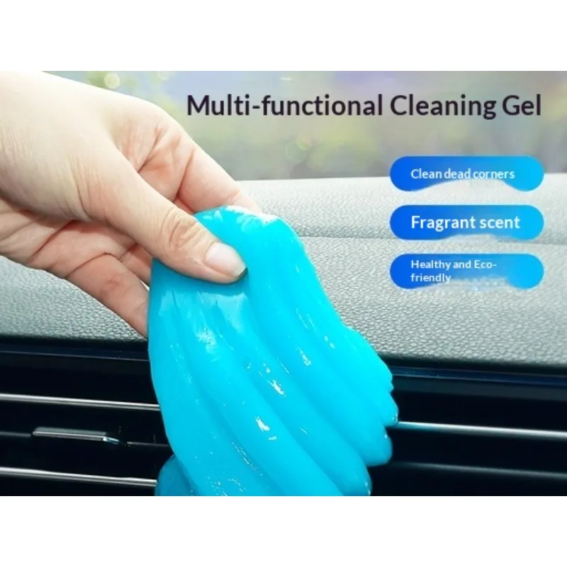 1/2 Stück Auto-Reinigungsgel Detailreinigungswerkzeug Reinigungsgel für Autoinnenräume Reinigungsmasse für Tastatur und Notebook Wiederverwendbare Gels Magische Reinigung