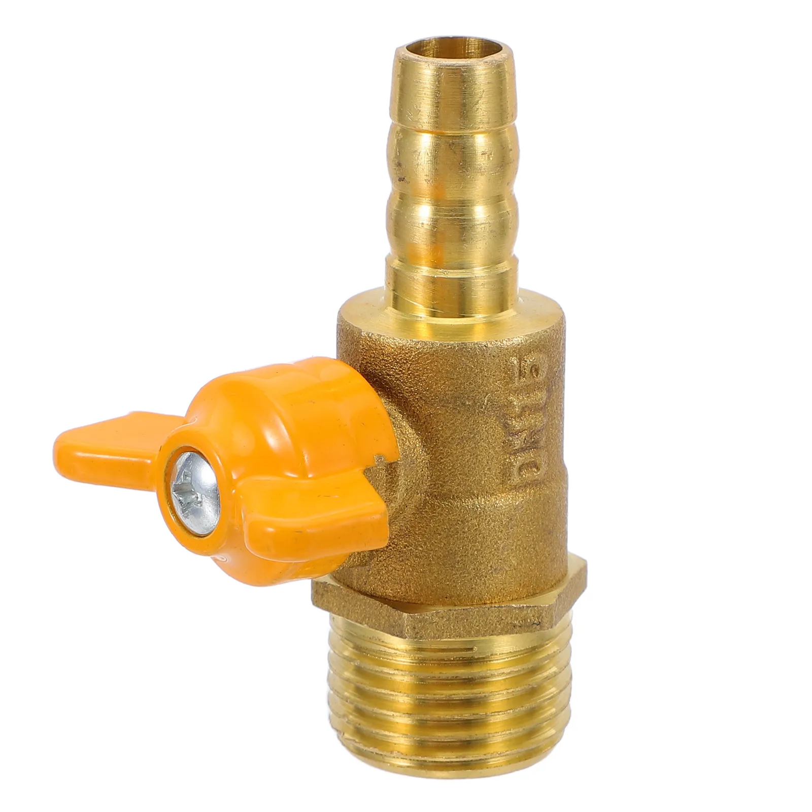 

Латунный газовый шаровой кран с утолщенной медной рукояткой, усиленный, с наружной резьбой, для газовых горелок и очагов