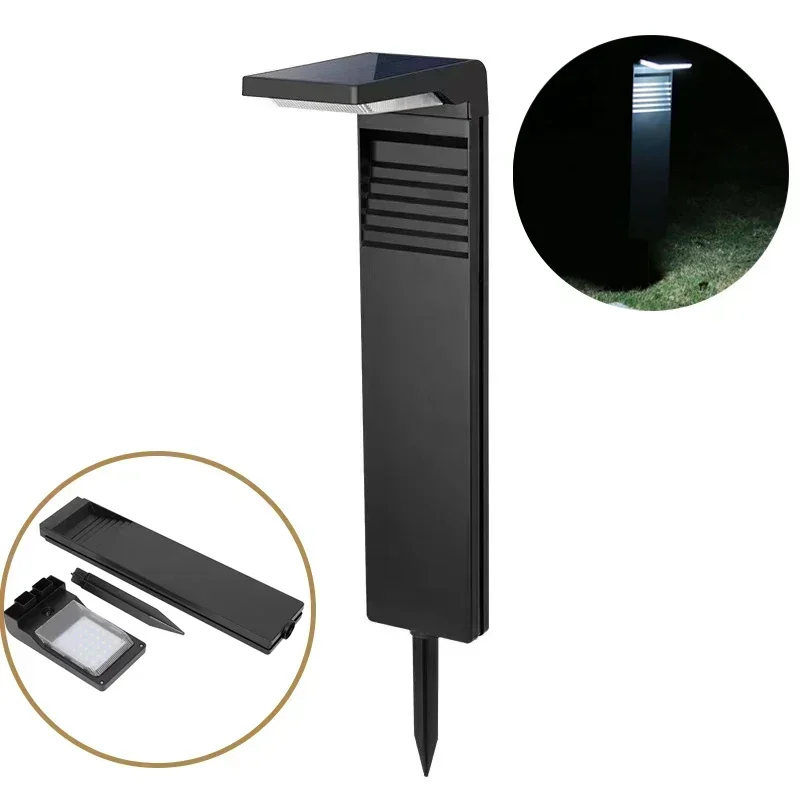 Imagem -06 - Livre Impermeável Led Solar Light Lawn Light Grama Lamp Villa Decoração Corcorredor Paisagem Villa ao ar