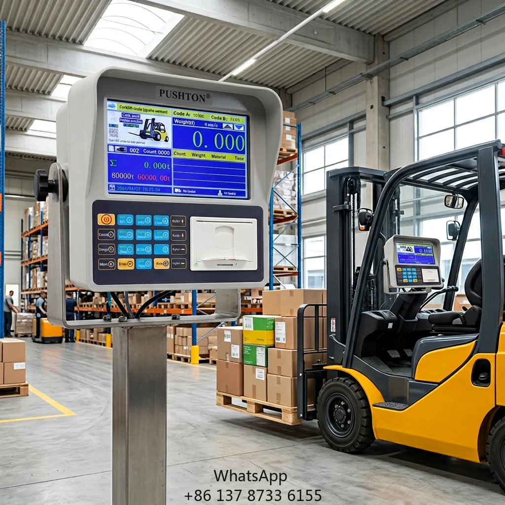 Customized Capacity Forklift Scale 1ton 2ton 3ton 5ton Portable Forklift Scale For Easy Operation In Warehouse