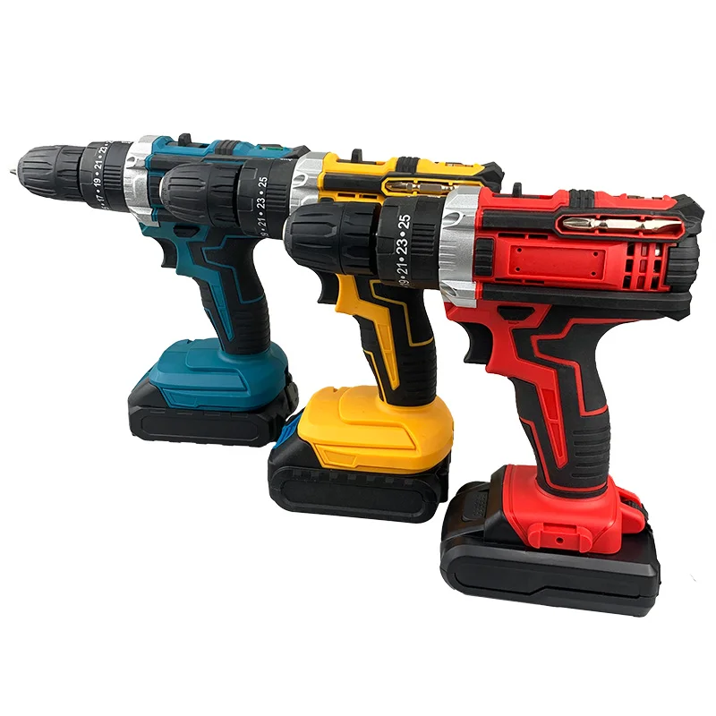 

Профессиональная бесщеточная ударная дрель 21 В, 2000 об/мин, питание от аккумулятора для сверления бетонной стали, настраиваемая OEM для строительства