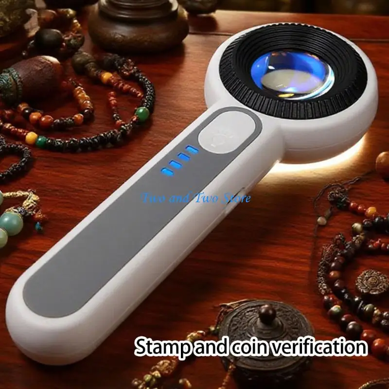 HX6F Portable High Power Identification Magnifier Handheld Magnification Tool
