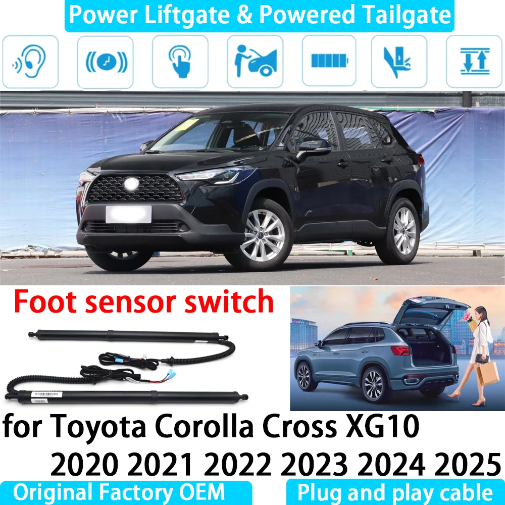 

For Toyota Corolla Cross XG10 2020 2021 2022 2023 2024 2025 Automatic Electric Power Liftgate Powered Tailgate Strut Tail Gate