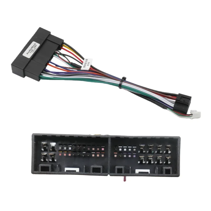 

Адаптер жгута проводов, 16-контактный разъем на 18-контактный 24-контактный разъем для Hyundai Kia Rio/K5/Soul, автомобильный кабель Android