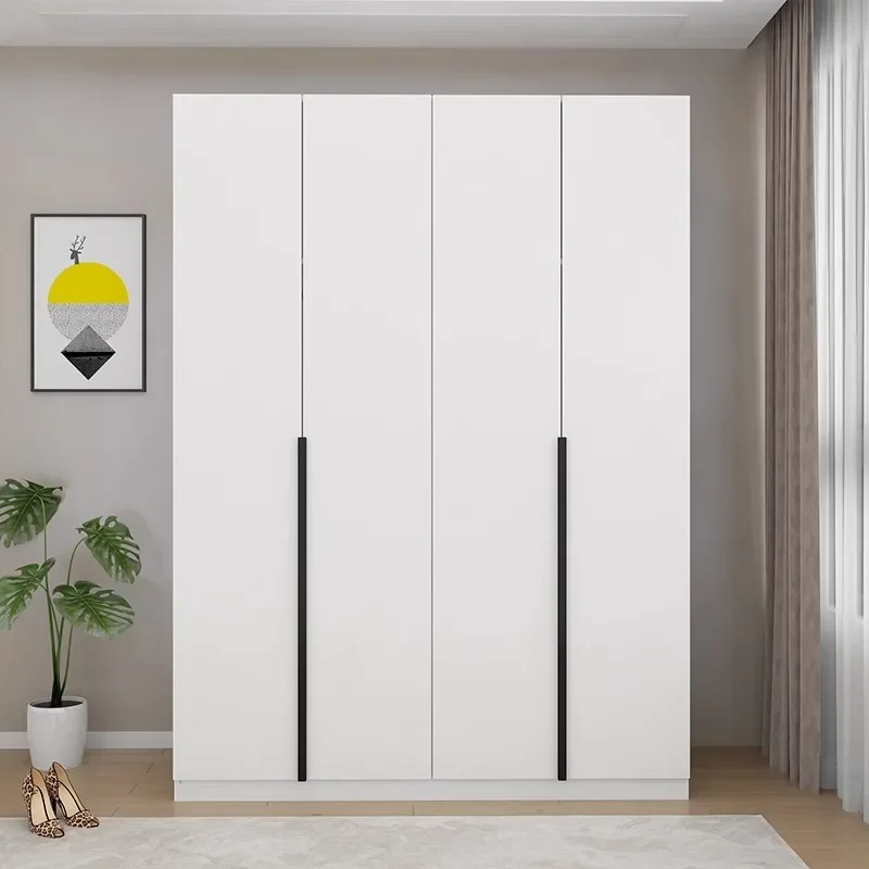 

Household Door Wardrobe Household Bedroom 4 Door 5 Door Solid Wood Locker Simple Modern Modern 6 Door Wardrobe Bedroom