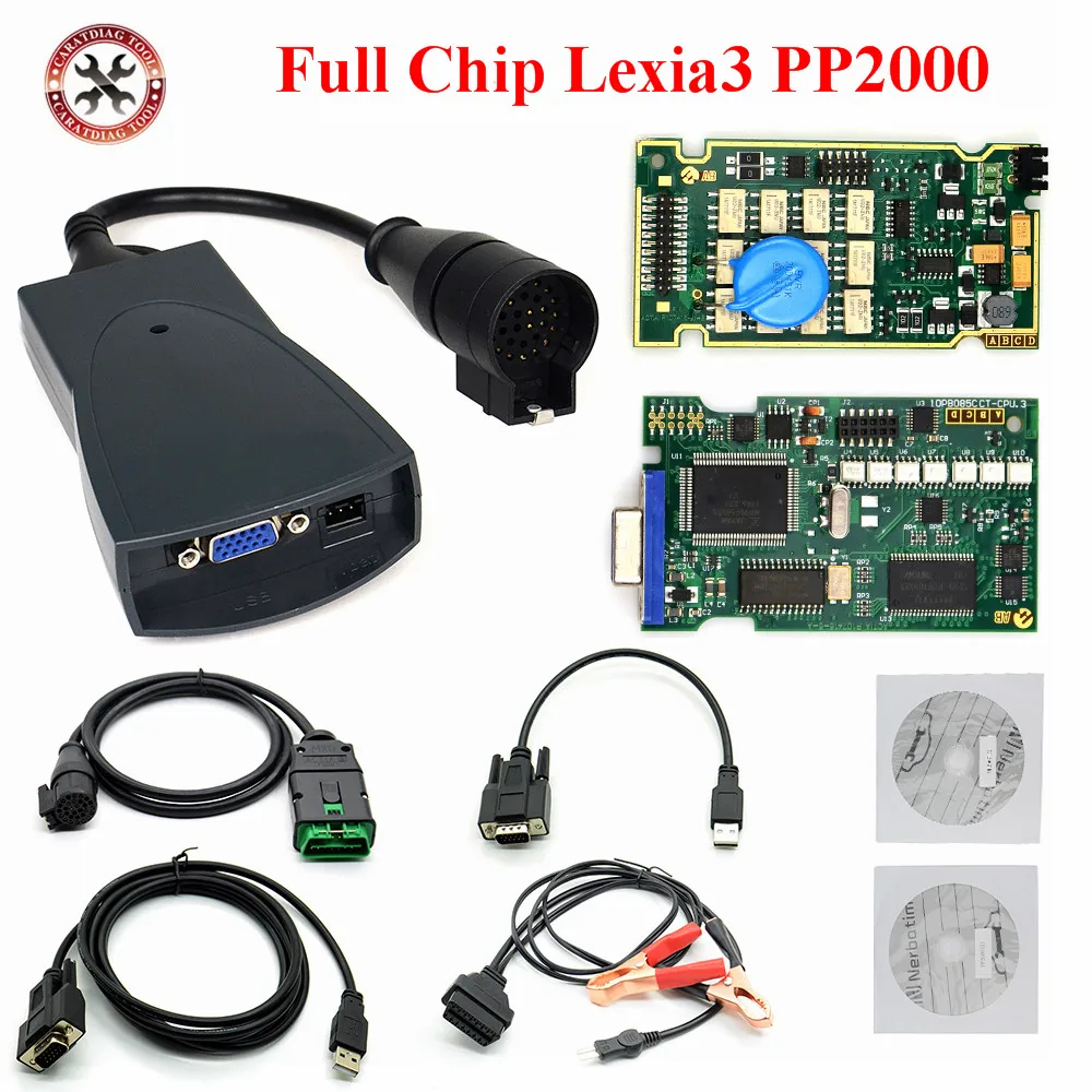 Diagbox V9.91 Full Chips Gold Edge Lexia3 PP2000 PSA XS Evolution V7.83 Lexia For Citroen/Peugeot Super Firmware 921815C Lexia 3