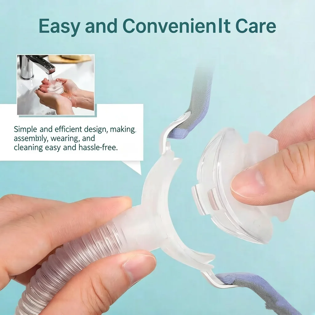 The P10 Nasal Pillow is a replacement silicone soft cushion pad compatible with the ResMed AirFit P10 nasal pillow CPAP mask. - view 4