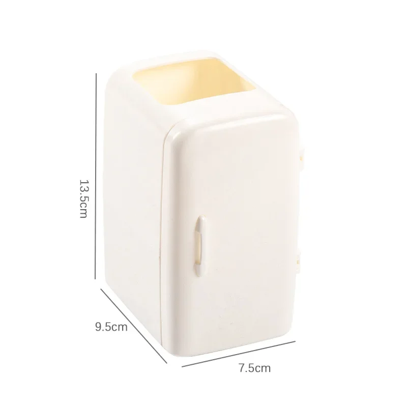 Refrigerator Pen Holder Storage Box Office Student Dormitory Desktop Stationery Cute and Minimalist Creative Pen Holder